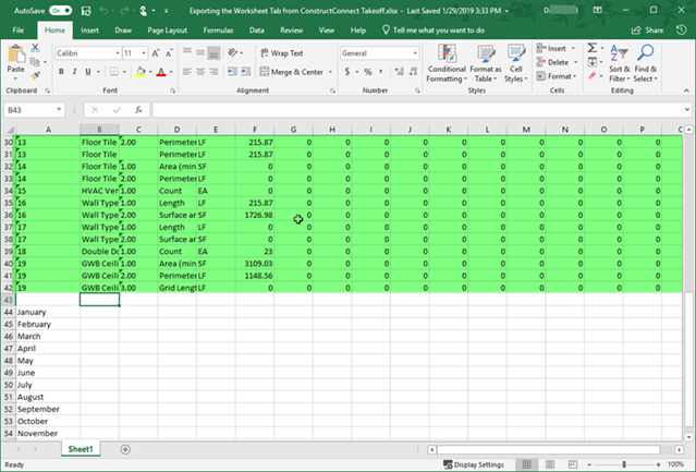 1406 Exporting The Worksheet Tab To Excel Constructconnect Product Help 4547